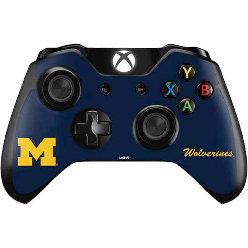 Michigan M Logo Bold Xbox One Controller Skin