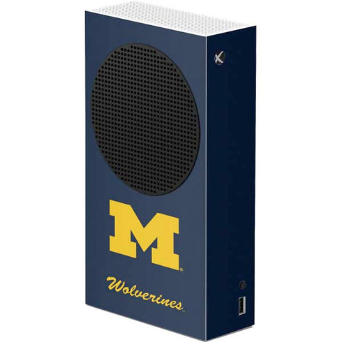 University of Michigan M Logo Bold Xbox Series S Console Skin