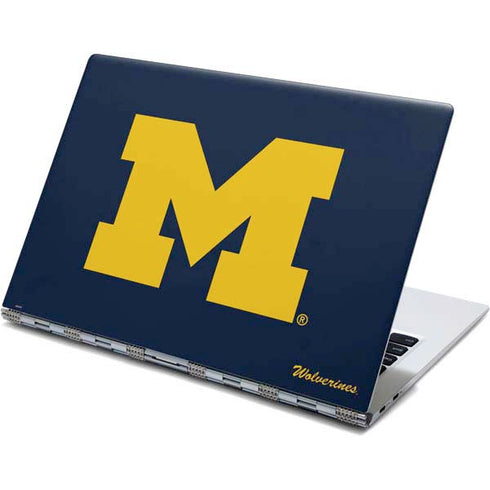 Michigan M Logo Bold Yoga 910 2-in-1 14in Touch-Screen Skin