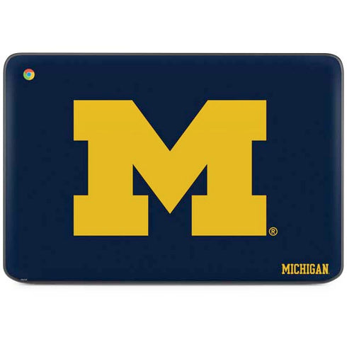 University of Michigan M Logo HP Chromebook Skin