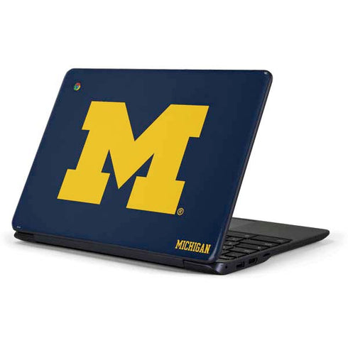 Michigan M Logo Chromebook 3 11.6in 500c13-k01 Skin