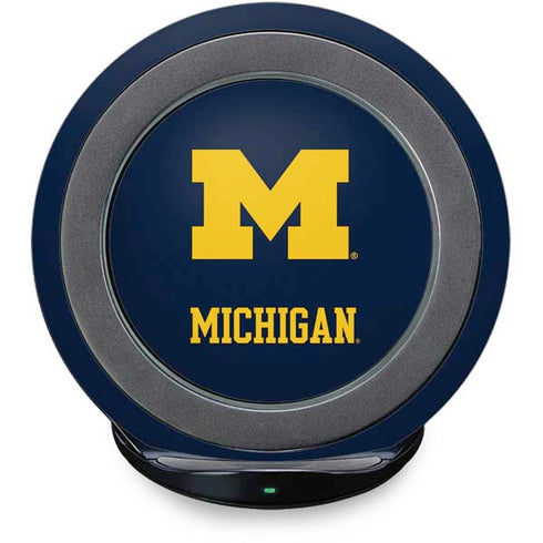 Michigan M Logo Fast Charge Wireless Charging Stand Skin