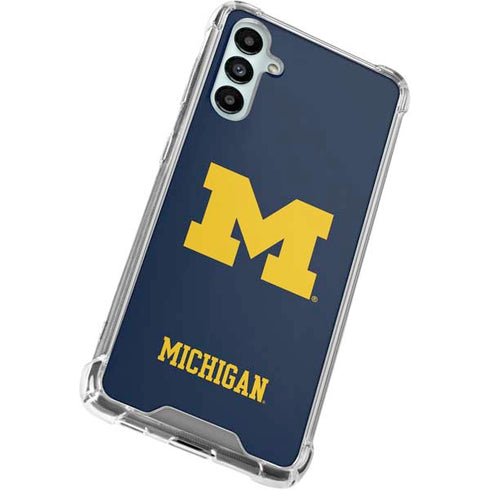 University of Michigan M Logo Galaxy A15 5G Clear Case