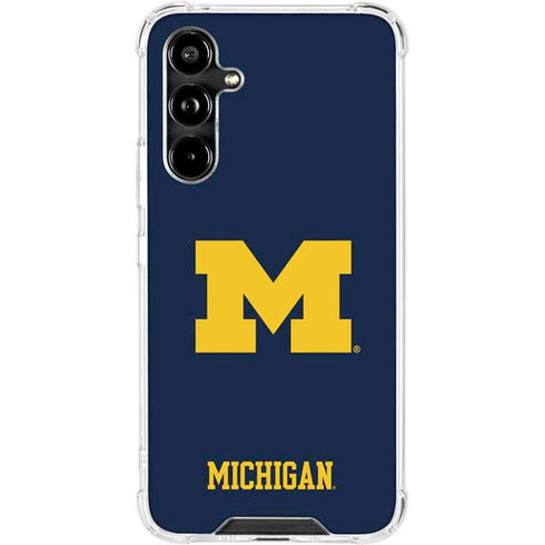University of Michigan M Logo Galaxy A54 5G Clear Case