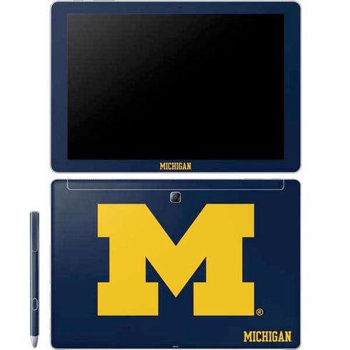 Michigan M Logo Galaxy Book 12in Skin
