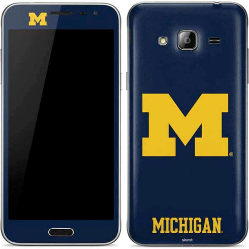 Michigan M Logo Galaxy J3 Skin