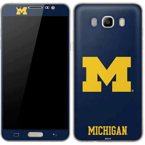 Michigan M Logo Galaxy J7 Skin