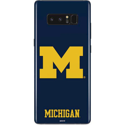 Michigan M Logo Galaxy Note 8 Skin