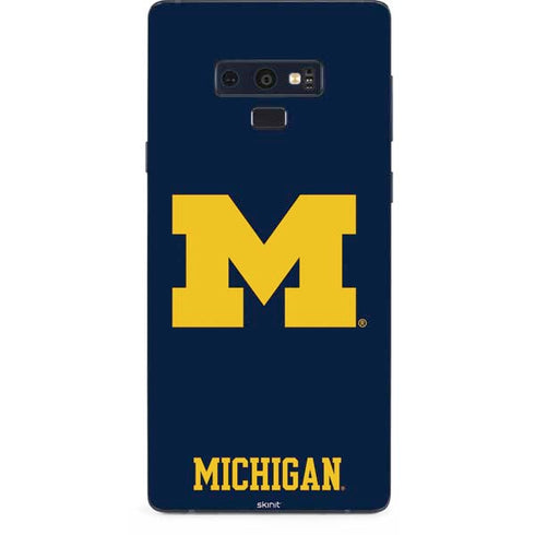 University of Michigan M Logo Galaxy Note 9 Skin