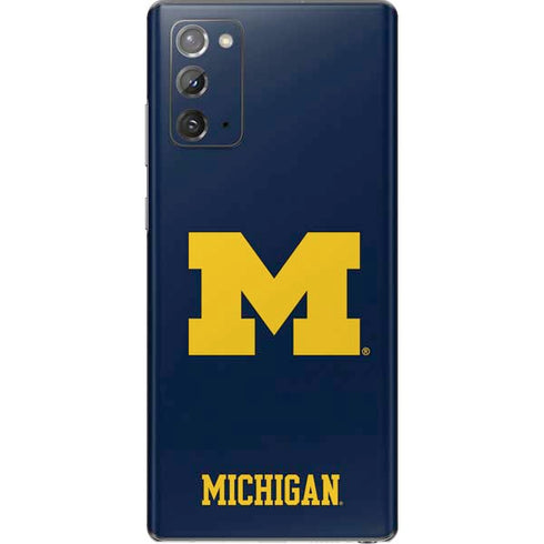 University of Michigan M Logo Galaxy Note20 5G Skin