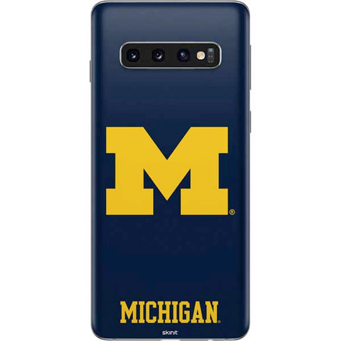 University of Michigan M Logo Galaxy S10 Skin
