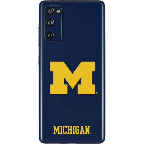 University of Michigan M Logo Galaxy S20 Fan Edition Skin