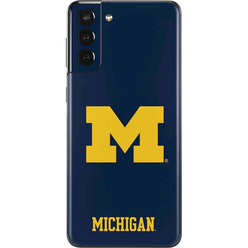 University of Michigan M Logo Galaxy S21 Plus 5G Skin