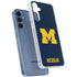 University of Michigan M Logo Galaxy S24 Clear Case