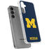 University of Michigan M Logo Galaxy S24 Plus Clear Case