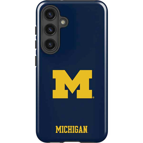 University of Michigan M Logo Galaxy S24 Plus Impact Case