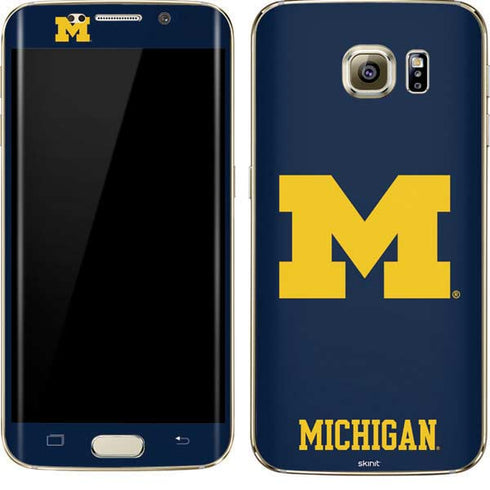 Michigan M Logo Galaxy S7 Edge Skin