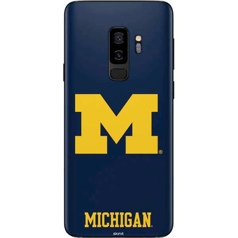 Michigan M Logo Galaxy S9 Plus Skin