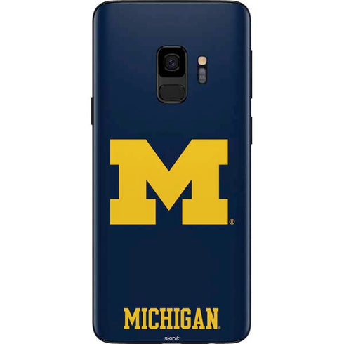 Michigan M Logo Galaxy S9 Skin