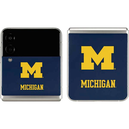 University of Michigan M Logo Galaxy Z Flip3 5G Skin