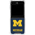 University of Michigan M Logo Galaxy Z Flip5 5G Clear Case