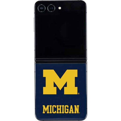 University of Michigan M Logo Galaxy Z Flip5 5G Skin
