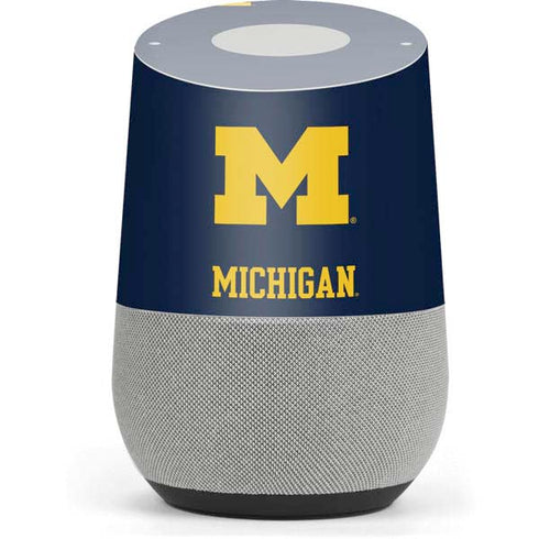 University of Michigan M Logo Google Home Skin