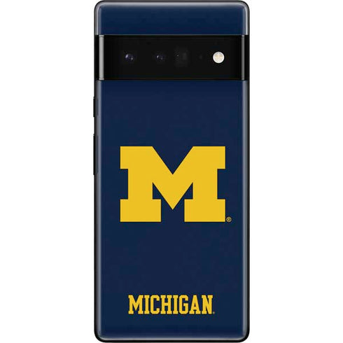 University of Michigan M Logo Google Pixel 6 Pro Skin