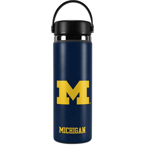 University of Michigan M Logo Hydro Flask 20oz Wide Mouth Skin