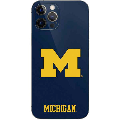 University of Michigan M Logo iPhone 12 Pro Max Skin