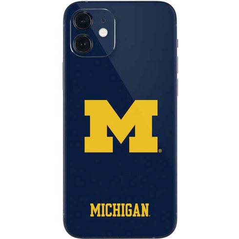 University of Michigan M Logo iPhone 12 Skin