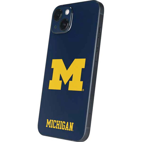 University of Michigan M Logo iPhone 15 Plus Skin