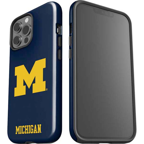 University of Michigan M Logo iPhone 15 Pro Max Impact Case