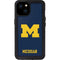 University of Michigan M Logo iPhone 15 Plus Waterproof Case
