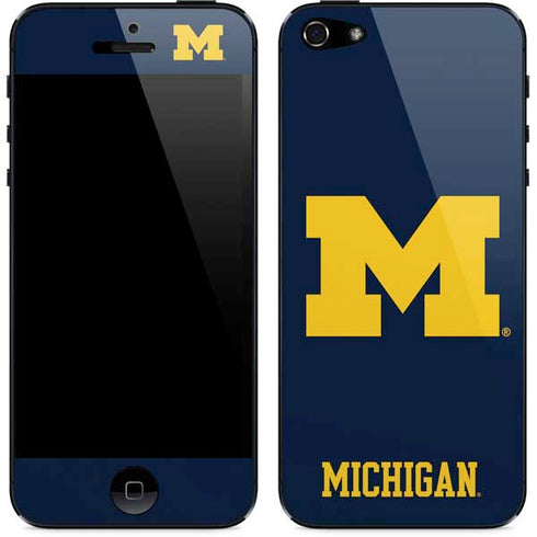 Michigan M Logo iPhone 5/5s/5SE Skin