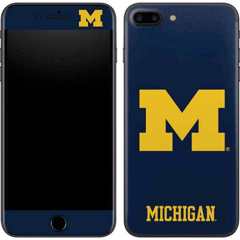Michigan M Logo iPhone 8 Plus Skin