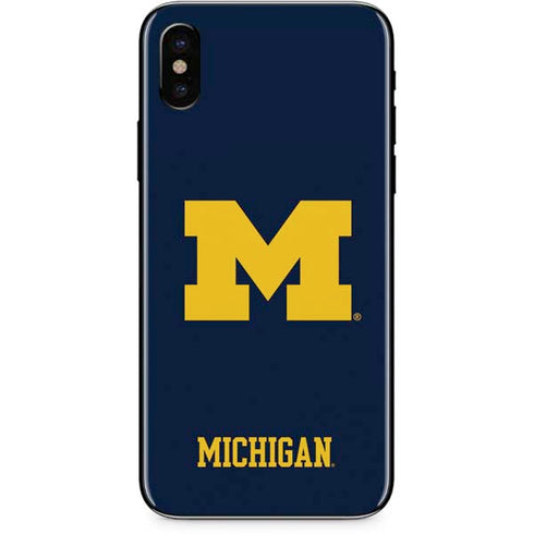 University of Michigan M Logo iPhone XS Skin