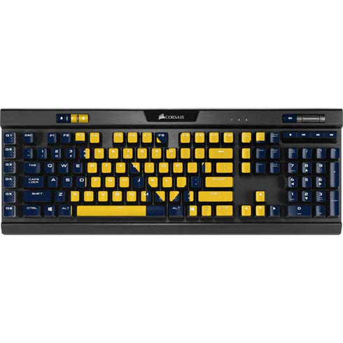 University of Michigan M Logo K95 RGB PLATINUM Mechanical Gaming Keyboard Skin