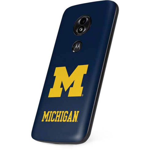 Michigan M Logo Moto E5 Play Skin