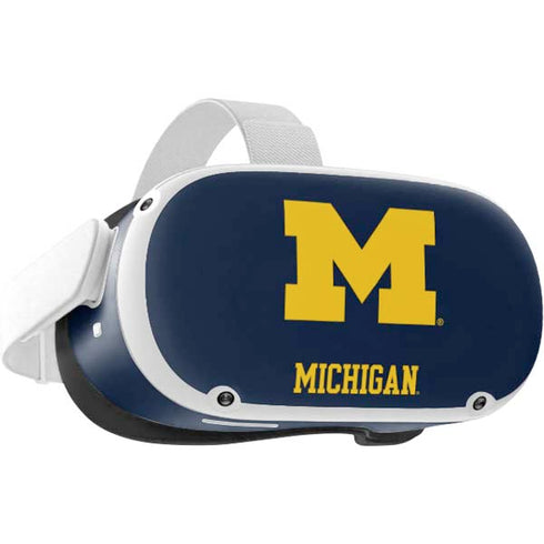 University of Michigan M Logo Oculus Quest 2 Skin