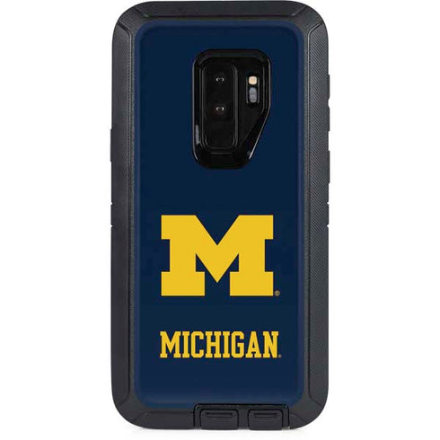 Michigan M Logo OtterBox Defender Galaxy S9 Plus Skin