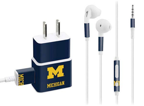 Michigan M Logo Phone Charger Skin