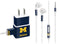 Michigan M Logo Phone Charger Skin