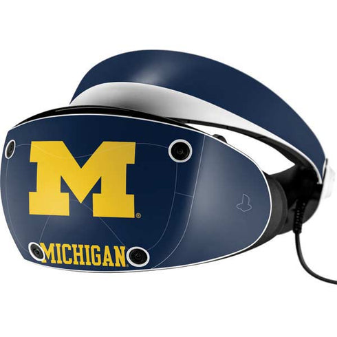 Michigan M Logo PlayStation VR2 Skin