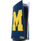 University of Michigan M Logo PS5 Console Skin