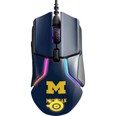 University of Michigan M Logo SteelSeries Rival 600 Gaming Mouse Skin