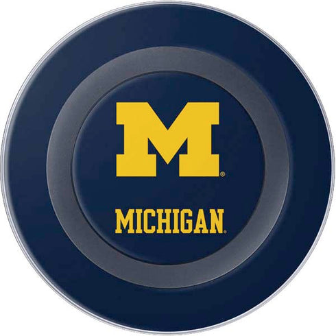 Michigan M Logo Wireless Charger Skin