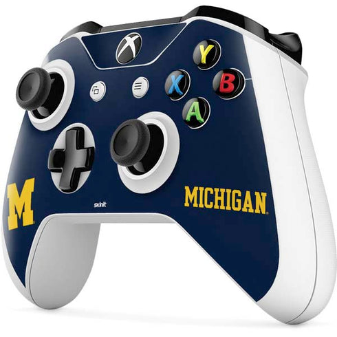 Michigan M Logo Xbox One S Controller Skin