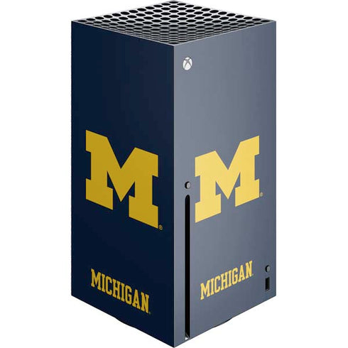 University of Michigan M Logo Xbox Series X Console Skin