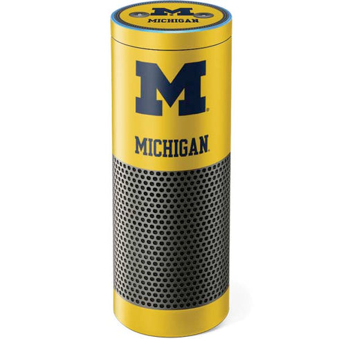 Michigan M Logo Yellow Amazon Echo Plus Skin